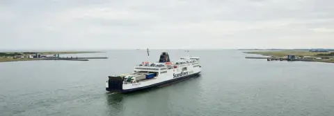 Route de ferry de Puttgarden à Rødbyhavn